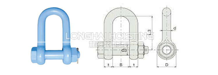 RS型KANSAI輕量D型卸扣