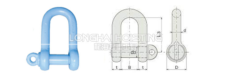 RSE型KANSAI輕量D型卸扣